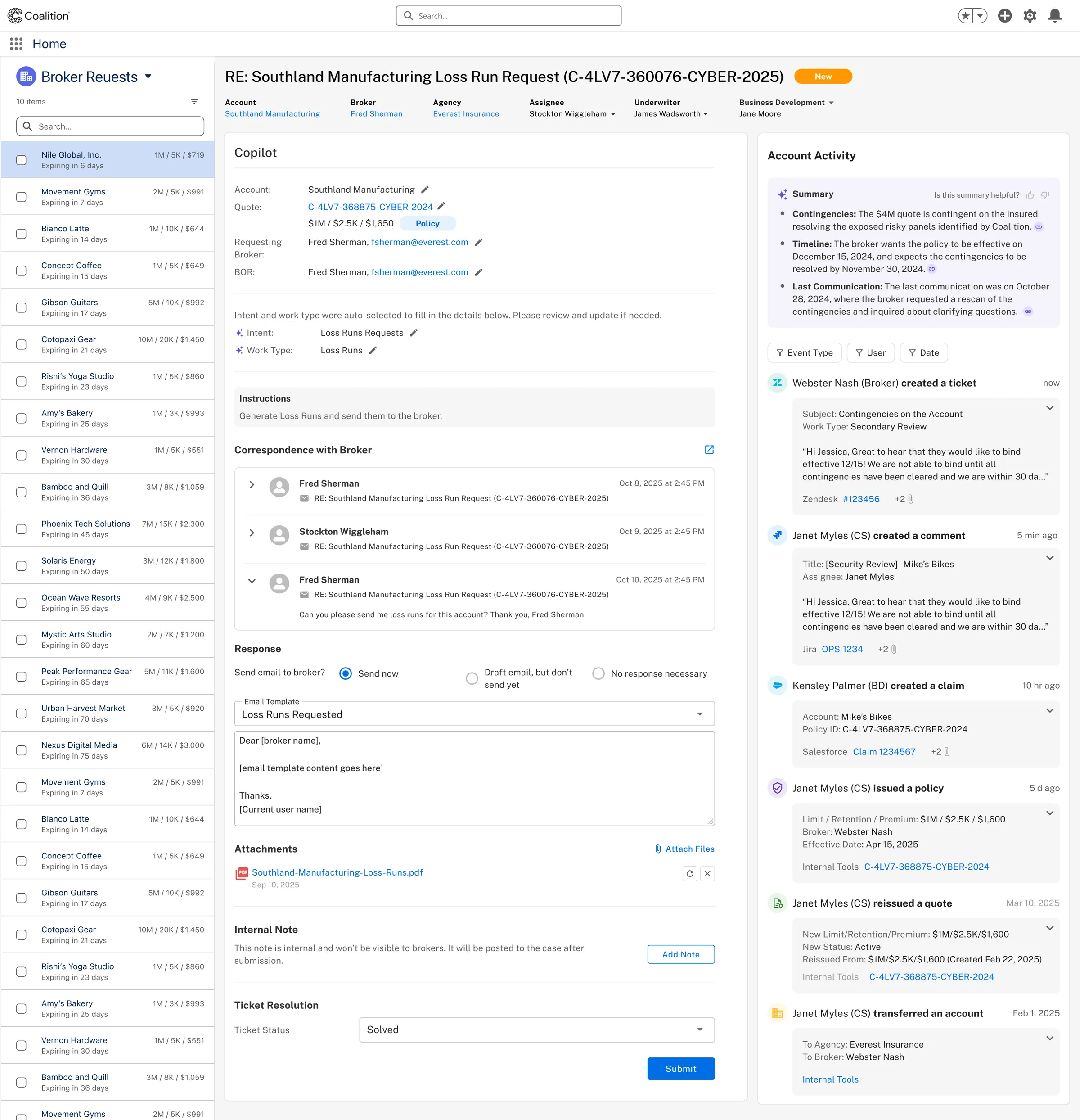 The layout with the source PDF pane consuming the panel